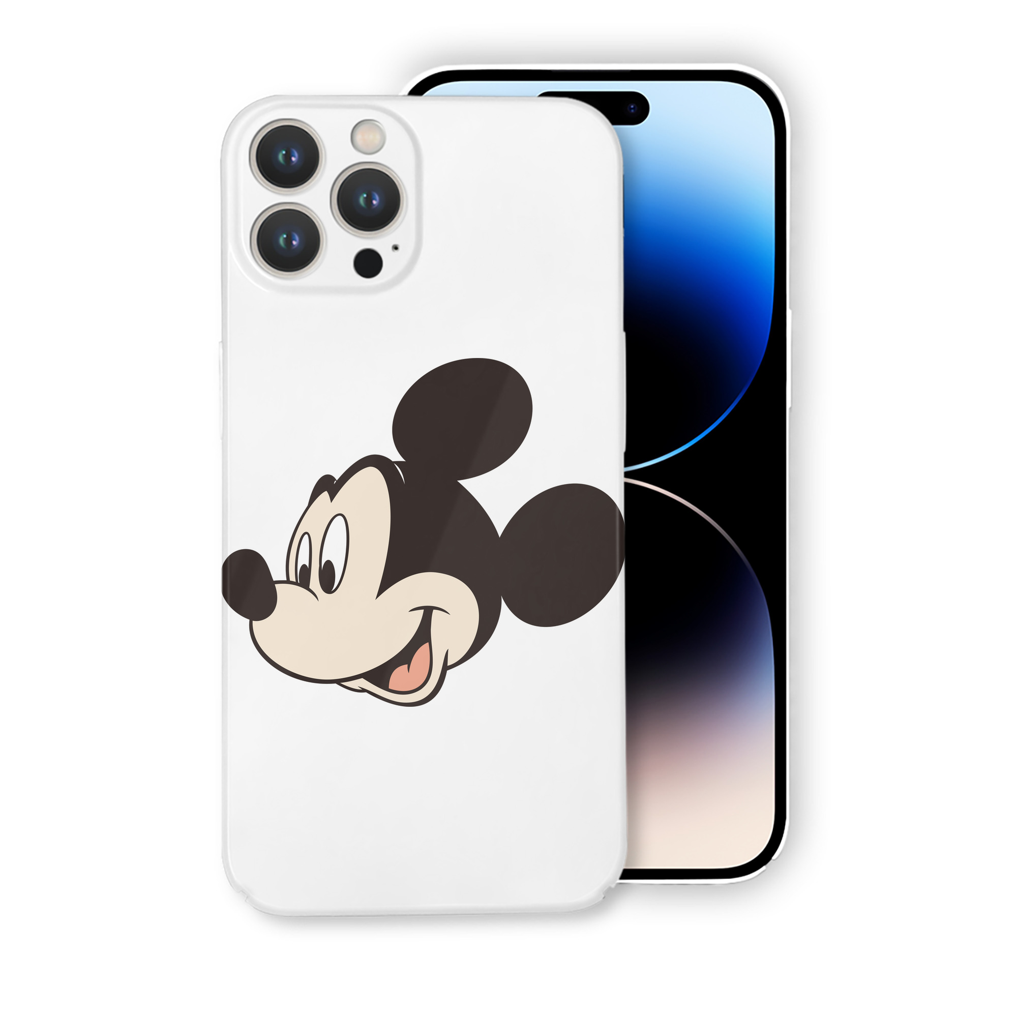 （画像用） ミッキーマウス Mickey Mouse 【iPhone 14シリーズ対応】ハードケース